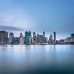 New York City's skyline.